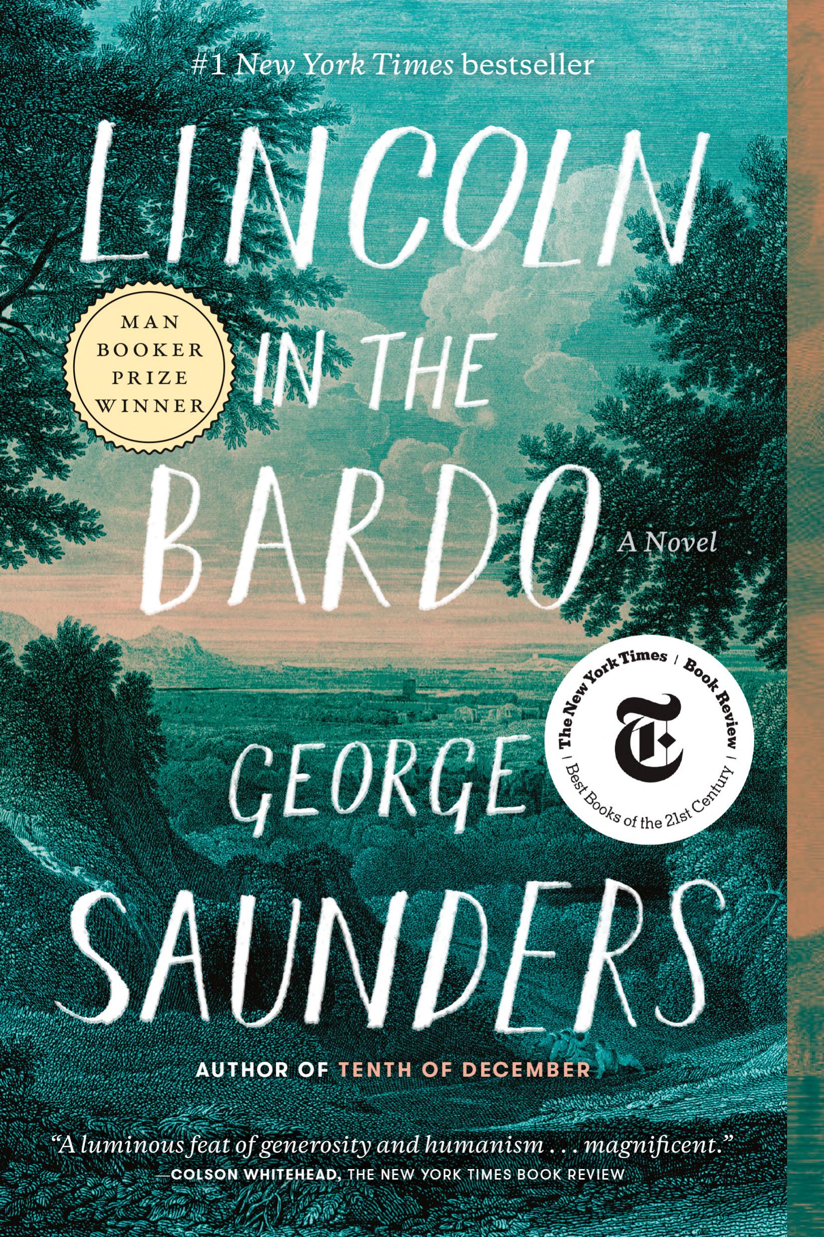 Lincoln in the Bardo cover