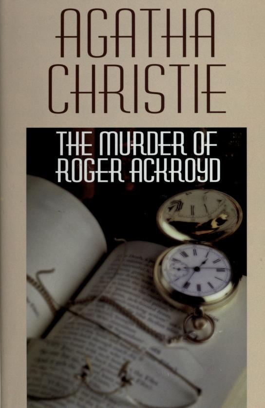 The Murder of Roger Ackroyd cover