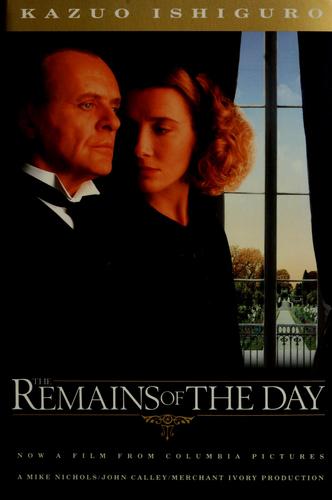 The Remains of the Day cover